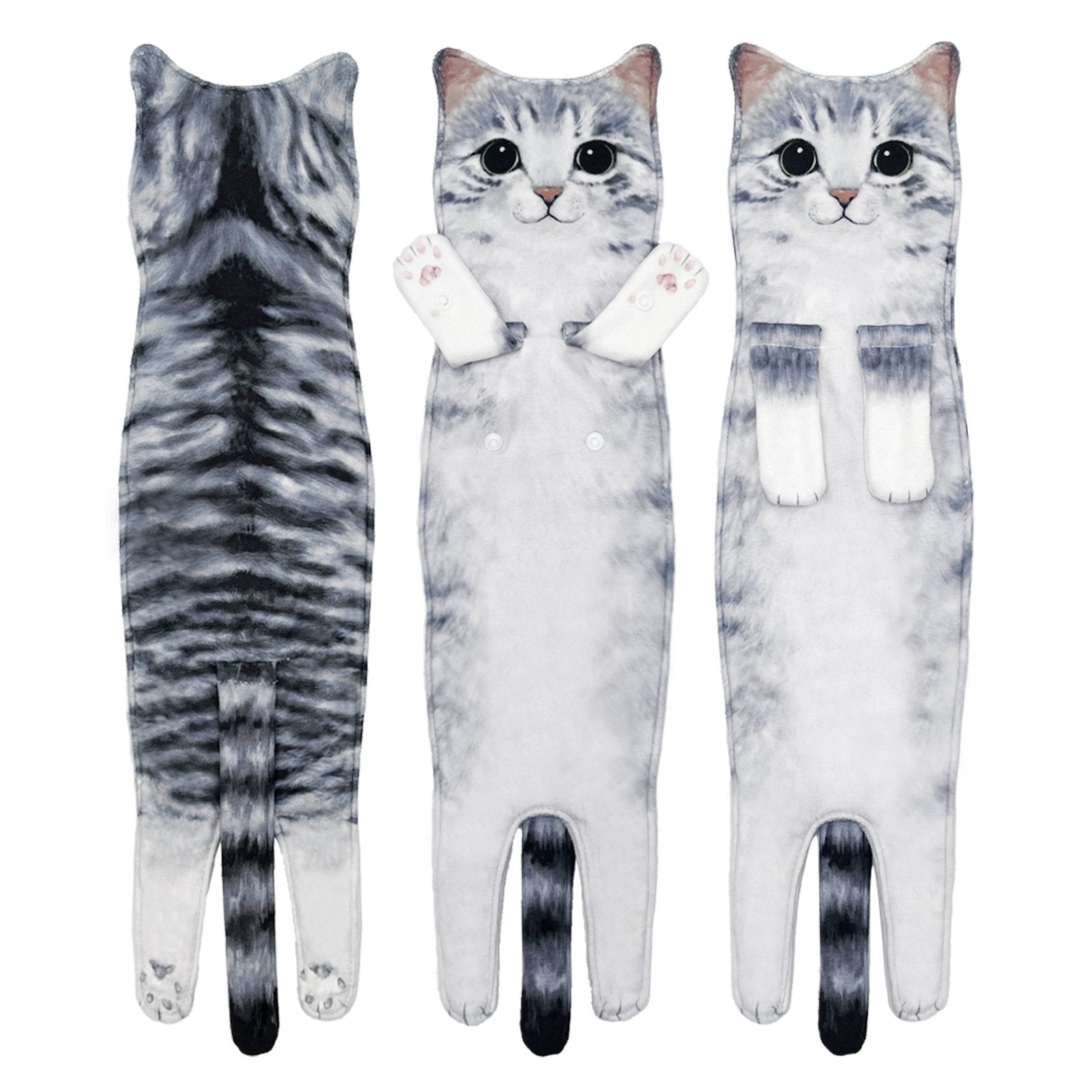 PurrSoft – Cute Cat Microfiber Hand Towel