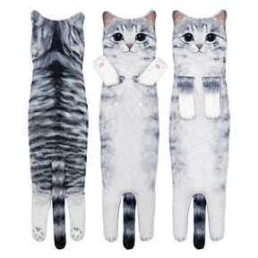 PurrSoft – Cute Cat Microfiber Hand Towel