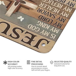RusticVerse – Vintage Inspirational Wall Sign Decor