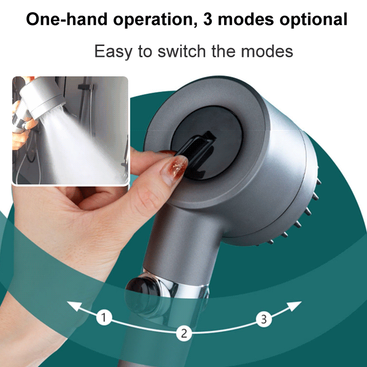 SpaStream – Adjustable Massage Shower Head