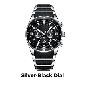 TimeForge – Rugged Men’s Multifunction Watch