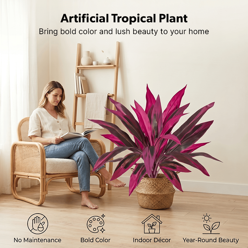 OasisLeaf – Artificial Indoor Tropical Plant