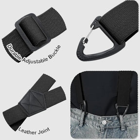 LockFit Elite – 4-Clip Suspenders