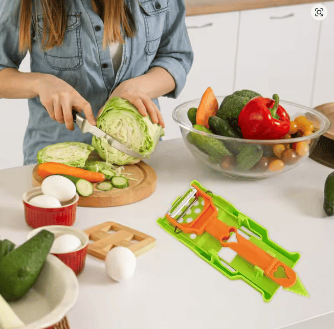 VeggieFlex – Smart Slicer & Peeler Tool