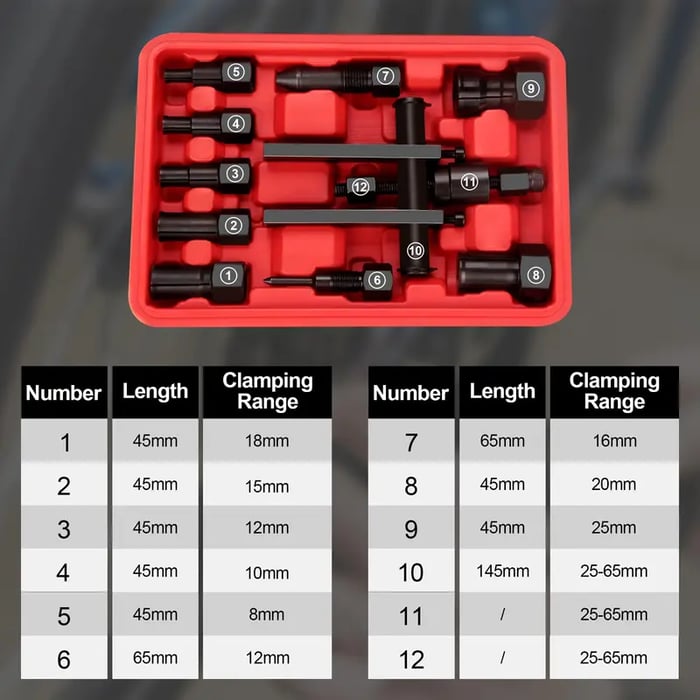 SteelGrip – Industrial Bearing Puller Tool Set