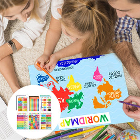 BrightLearn – Vibrant Educational Wall Posters Set