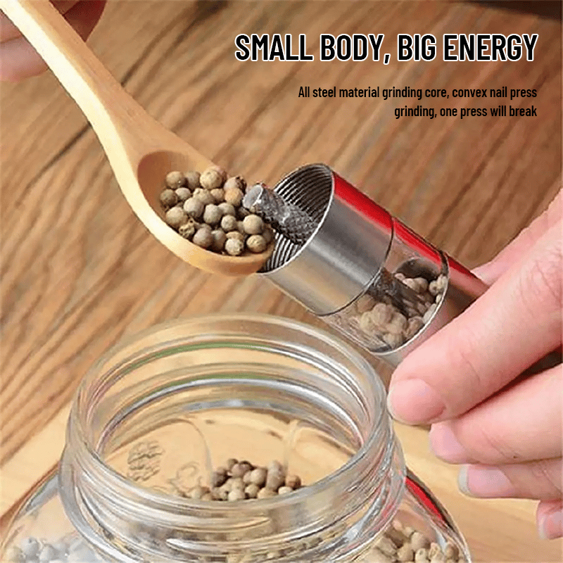 GrindMaster – Stainless Steel Salt And Pepper Grinder