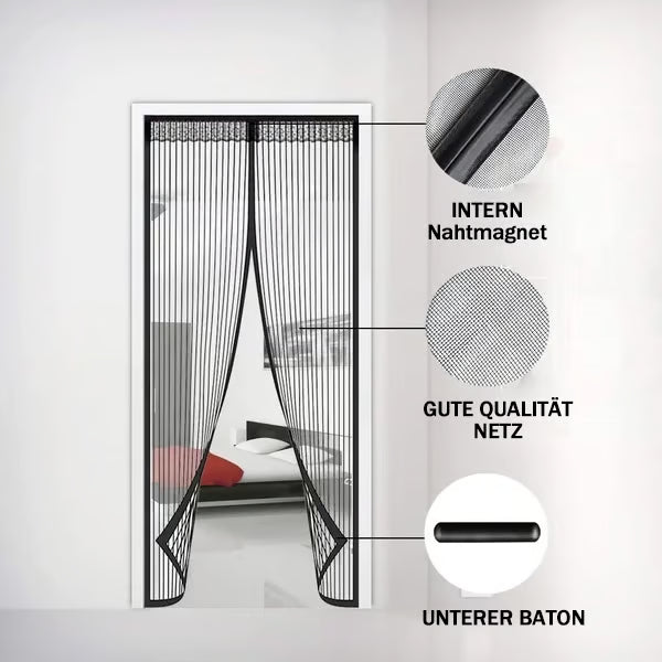 BreezeLock – Magnetic Mesh Fly Protection Door