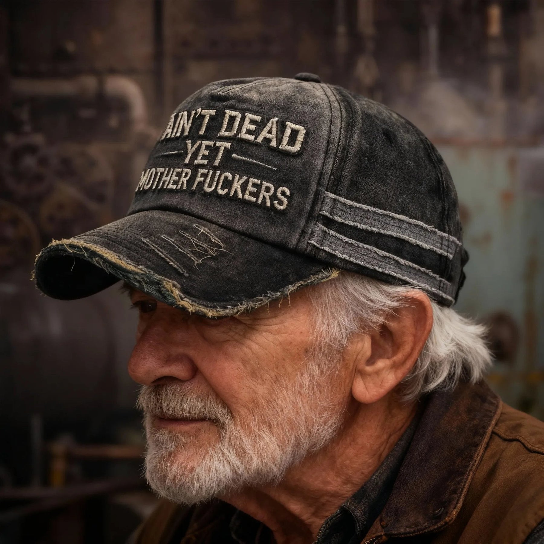 Rebel Ride - Vintage Statement Trucker Hat