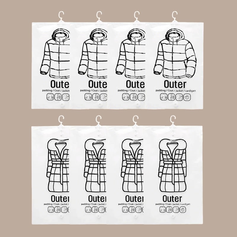 VacuHang – Space-Saving Hanging Vacuum Storage Bags