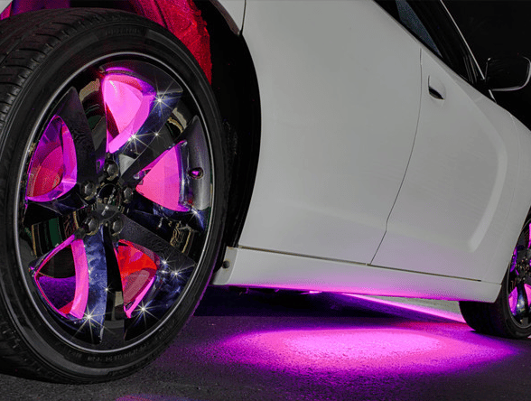 NeonSpin Lights – LED Tire Valve Glow