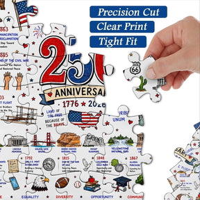 FreedomPiece – 1000 Piece USA Themed Puzzle Set