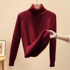 GlowThread – Cozy Turtleneck Pullover Sweater