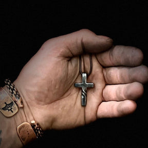 DivineTwist – Hand Forged Cross