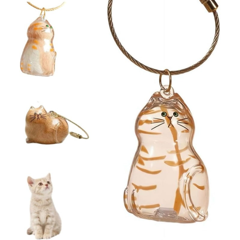 PawMemory – Cat Memorial Keychain Set