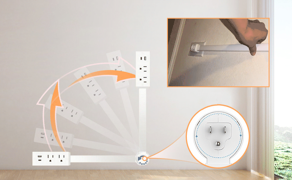 PowerPlus – Multi Outlet Electrical Extender