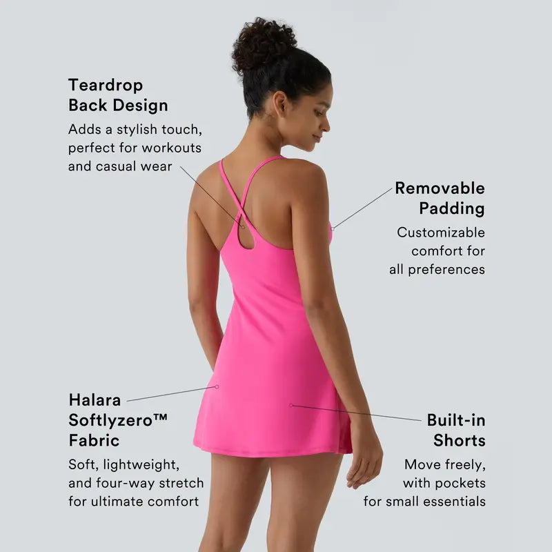 SoftMove – Plush Easy Peezy Active Wear Dress