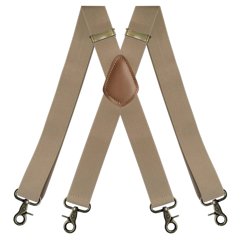 GentleHold – Premium Leather Suspenders for Men