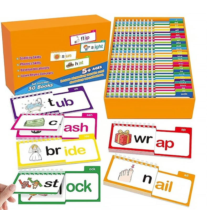 RhymeSpark – 30 Read & Rhyme Flip Books