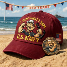 ValorMint – U.S. Navy Commemorative Cap & Coin Set