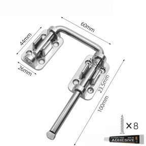 SafeSlide – Easy Lock Door Latch System