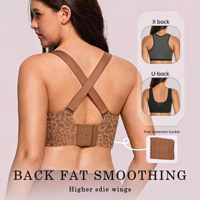 BoldContour - Wire-Free Leopard Bra