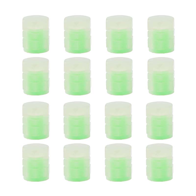 GlowRide - Fluorescent Wheel Valve Caps