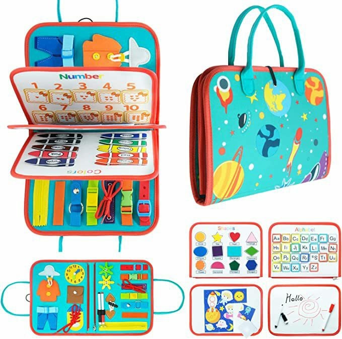 LittleLogic – Montessori Busy Play Board