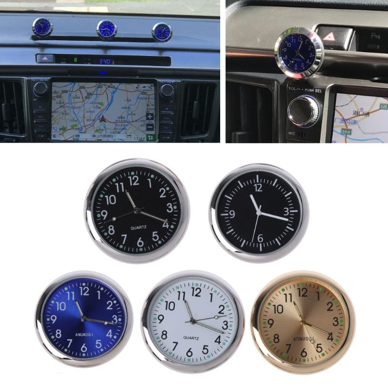 RetroTick – Luminous Vintage Mini Clock Decor