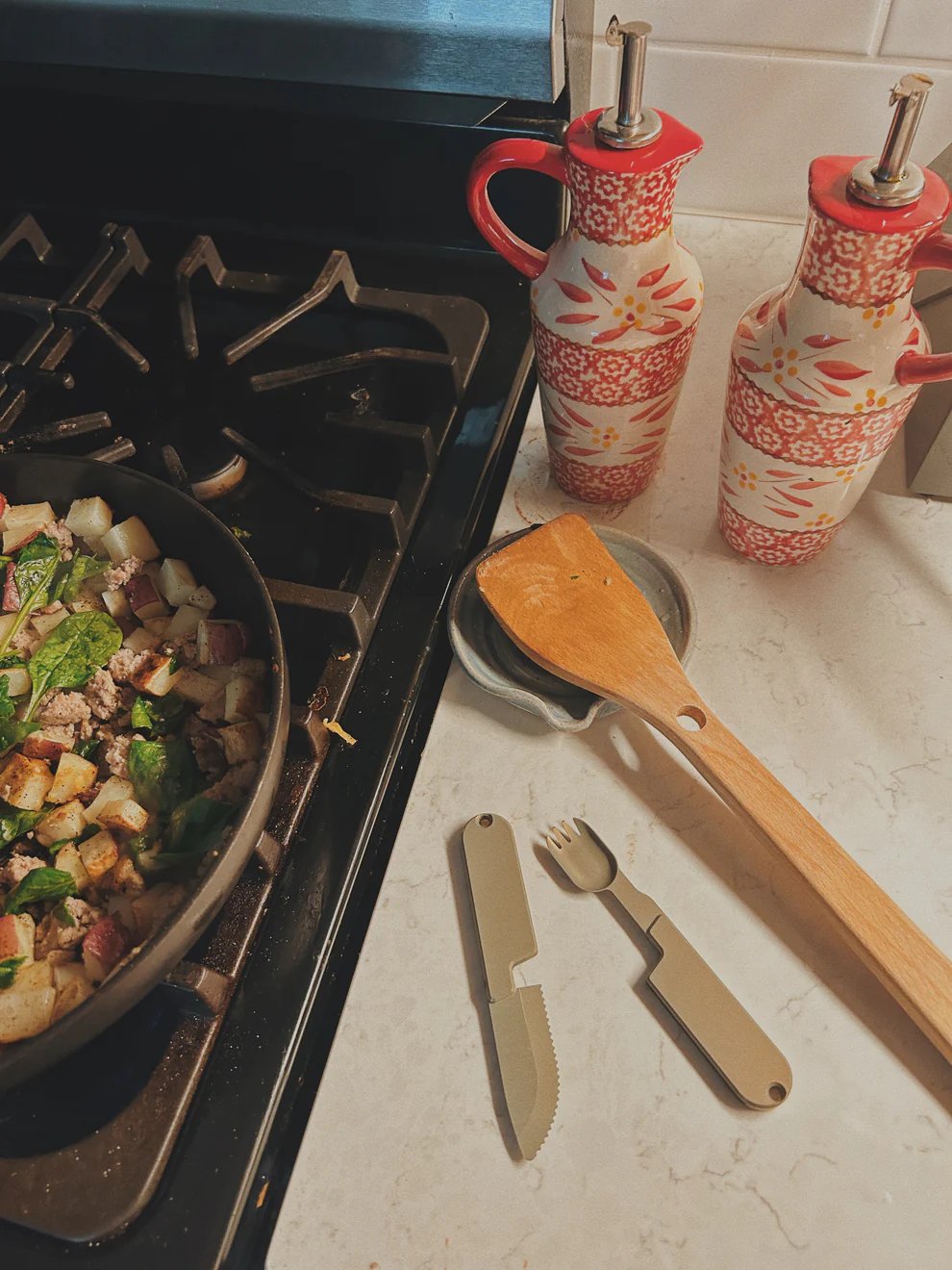TrailBite – Portable Camping Cutlery Set