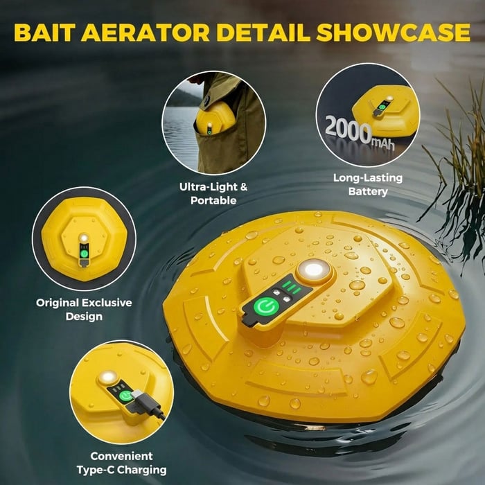 VistaFlow – Compact Rechargeable Oxygen Bubbler