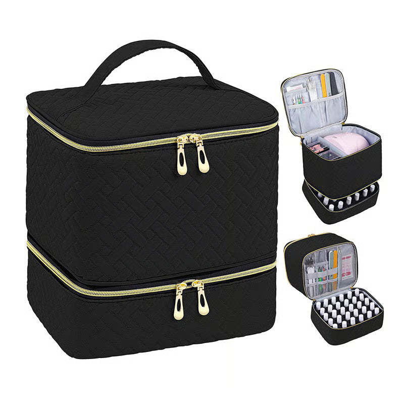 BeautyVault – Double Layer Nail Supplies Bag