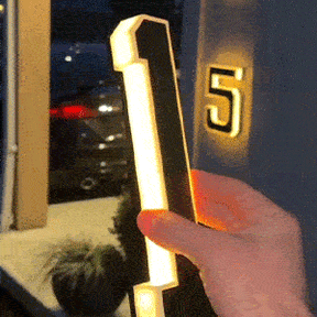 LumiSign – Solar Outdoor Address Number Light