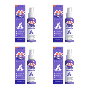 Skavix™ Pet Oral Spray ✅FDA Approved | Freshen Breath, Remove Tartar & Promote gum regeneration, stabilize teeth 🦷🦷
