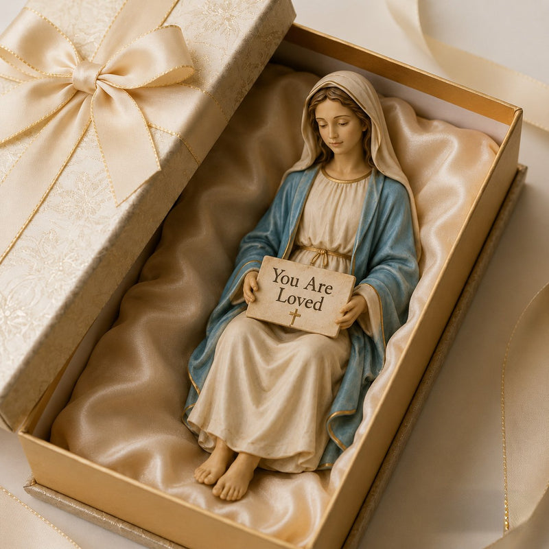 FaithKeeper – Handcrafted Jesus Storage Bowl