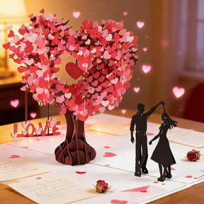 HeartTree – Romantic Surprise Pop-Up Card