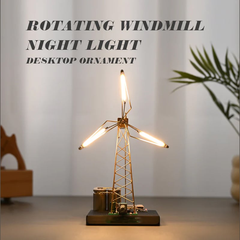 GlowMill – DIY Windmill Night Light
