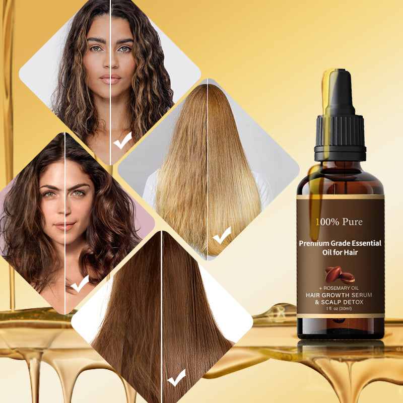 RootElixir – Premium Essential Oil for Hair