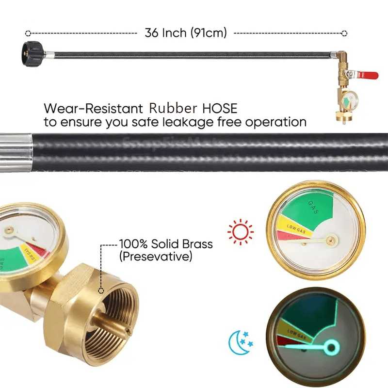 ProHose - Durable Propane Gas Tank Connector