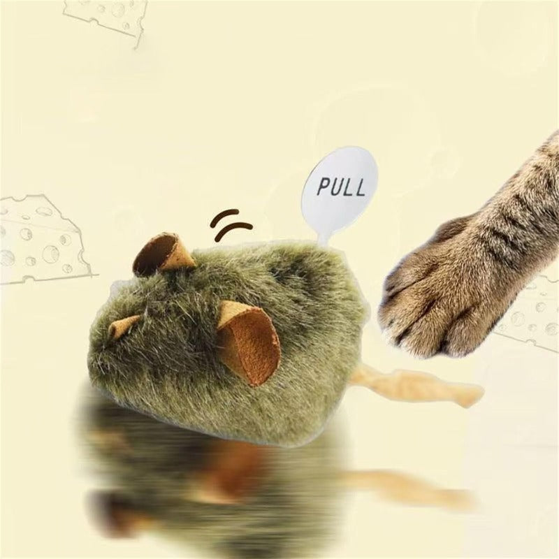 WhiskerJoy – Ultra-Realistic Squeaky Mouse Cat Toy