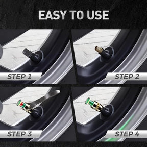 RoadVision - Color Signal Tire Pressure Monitor Caps