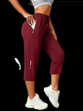 UrbanFlex – Lightweight Women Drawstring Summer Capris