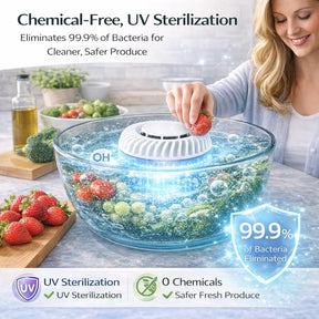 NutriPure Flow – Ultrasonic Food Cleaner