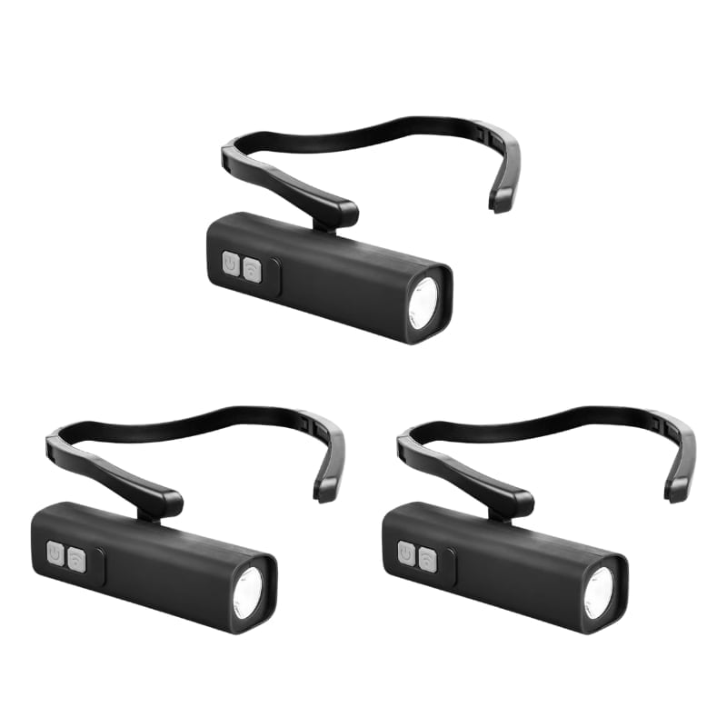 LumiFlex – Smart Ear‑Wear Headlamp with Gesture Control