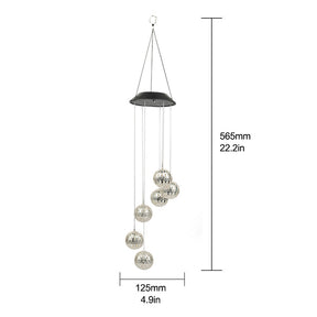 LunaBreeze Chime – Weatherproof Solar Garden Light Charm