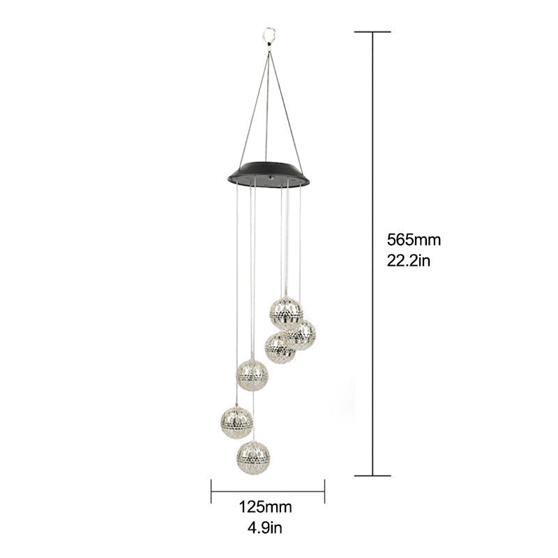 LunaBreeze Chime – Weatherproof Solar Garden Light Charm