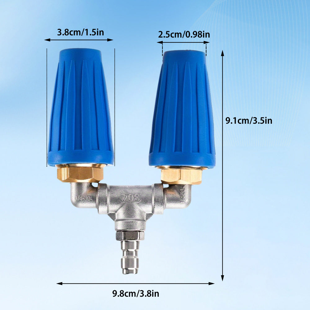 PowerSpin – High Pressure Dual Turbo Washer Nozzle