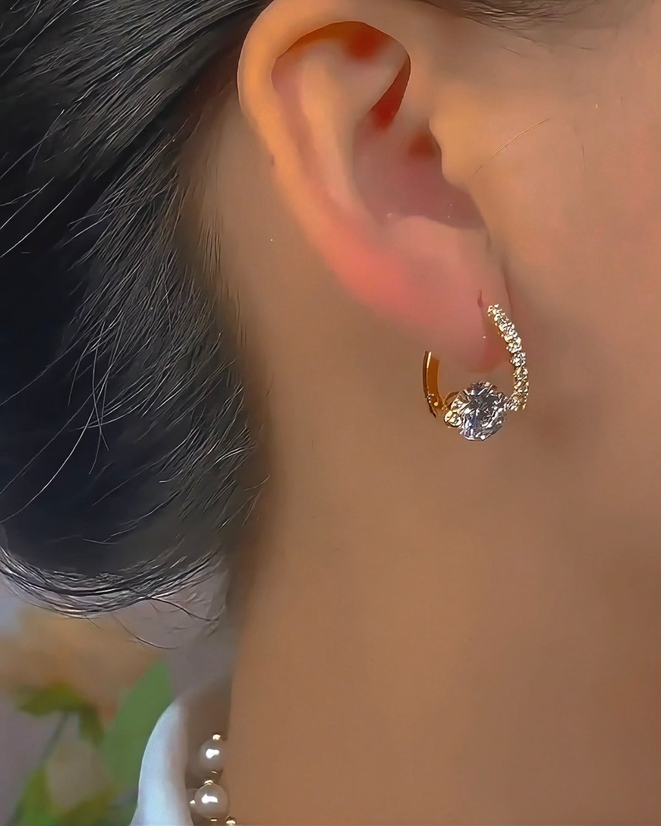 Nevaeh Luxe – Italian Gold Elegance Earrings