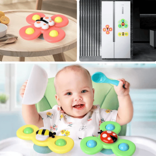 SpinBloom – Interactive Baby Spinner Set