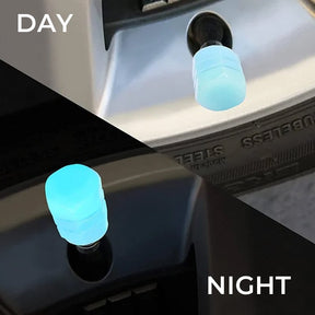 GlowRide - Fluorescent Wheel Valve Caps